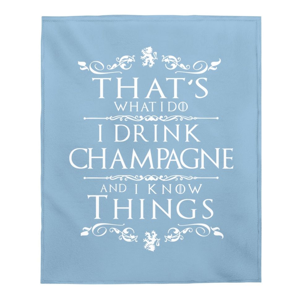 Champagne Apparel Baby Blanket