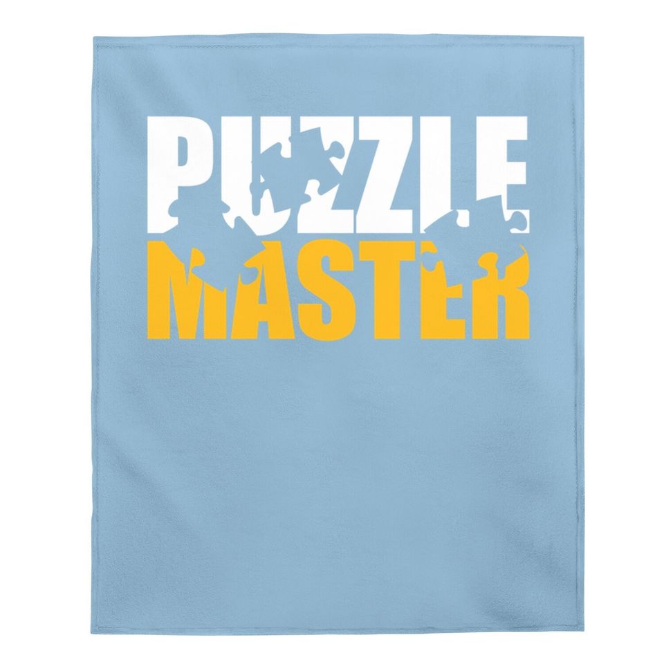 Jigsaw Puzzle Master Baby Blanket