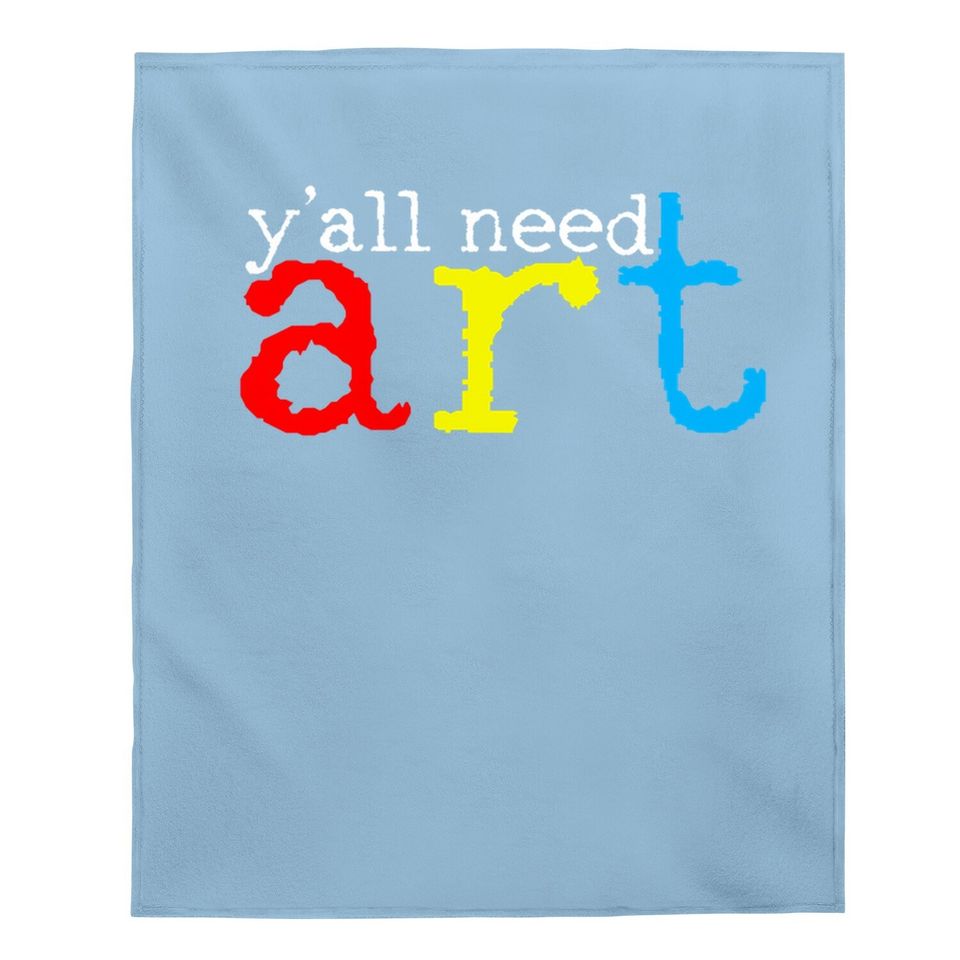 Art Teacher Artists Baby Blanket