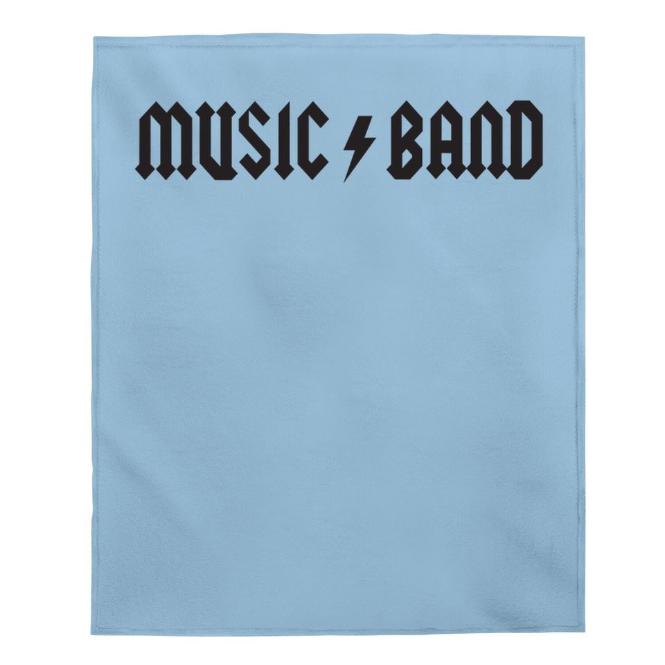 Music Band Baby Blanket