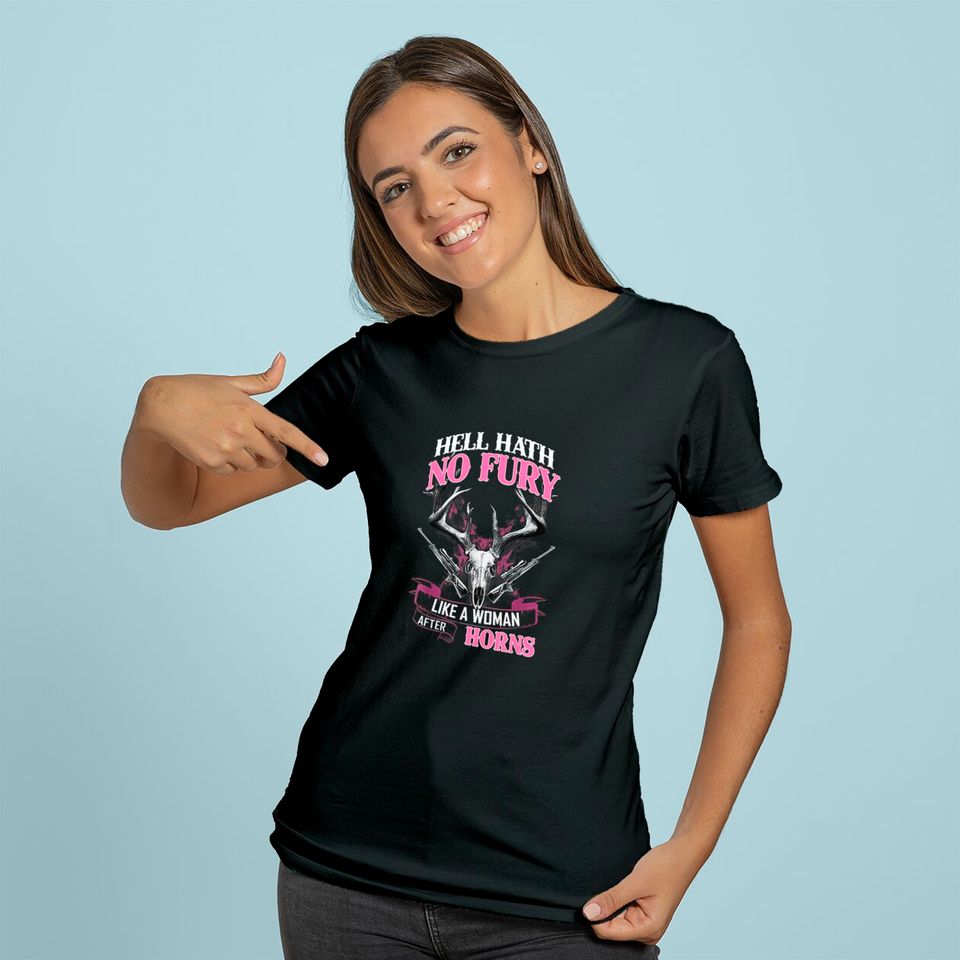 Hell Hath No Fury Like A Woman After Horns Hoodie