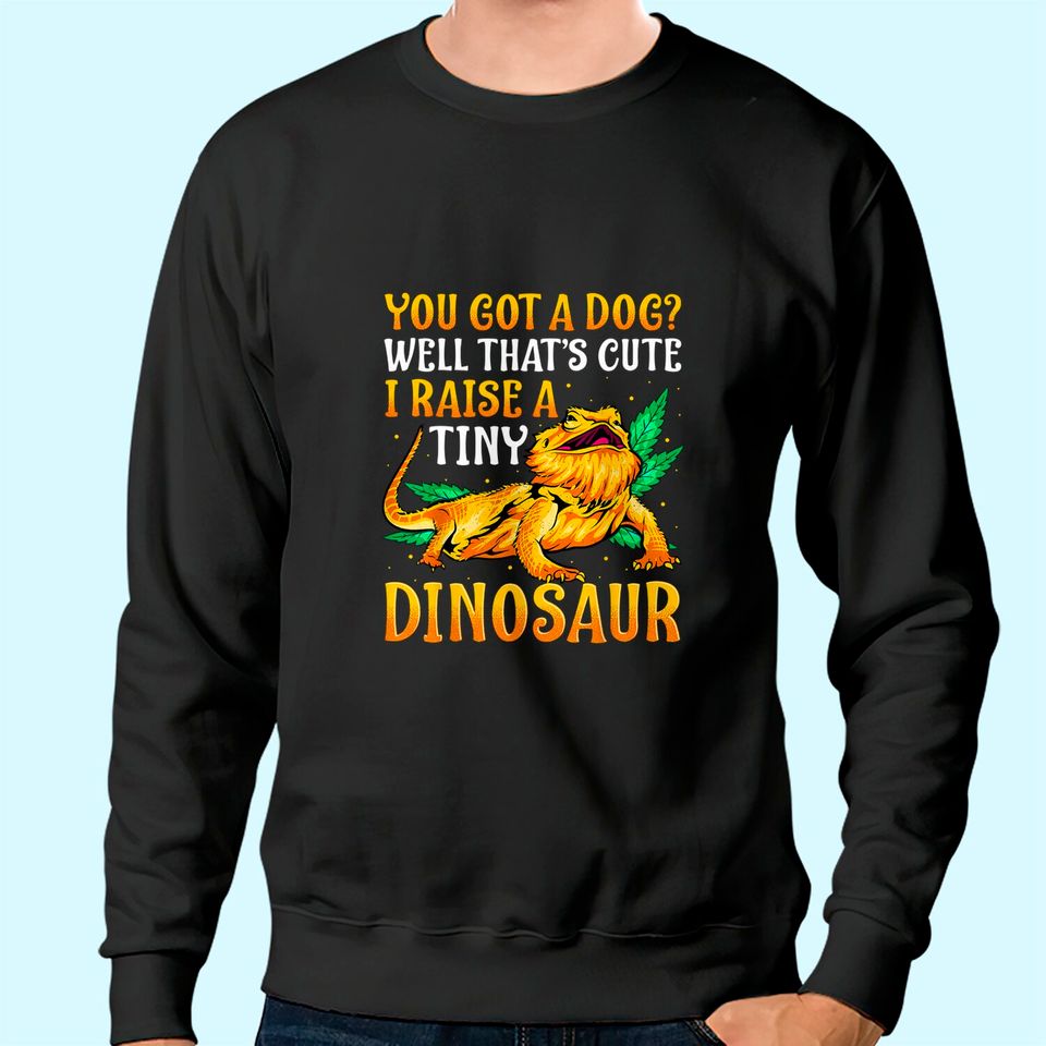 The Bearded Dragon Sweatshirt Pet Reptile Lizard Lover Gifts Sweatshirt