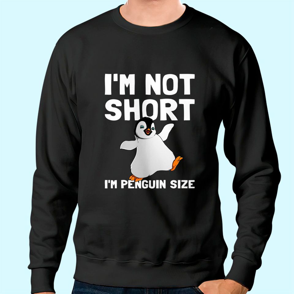 Penguin Gift For Women Kids Men Penguin Bird Lover Sweatshirt