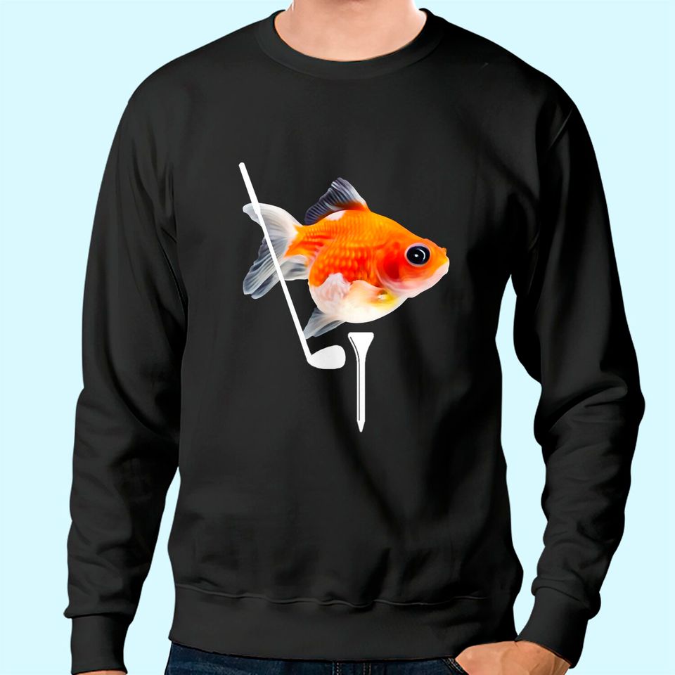 Funny Pearlscale Goldfish Sweatshirt