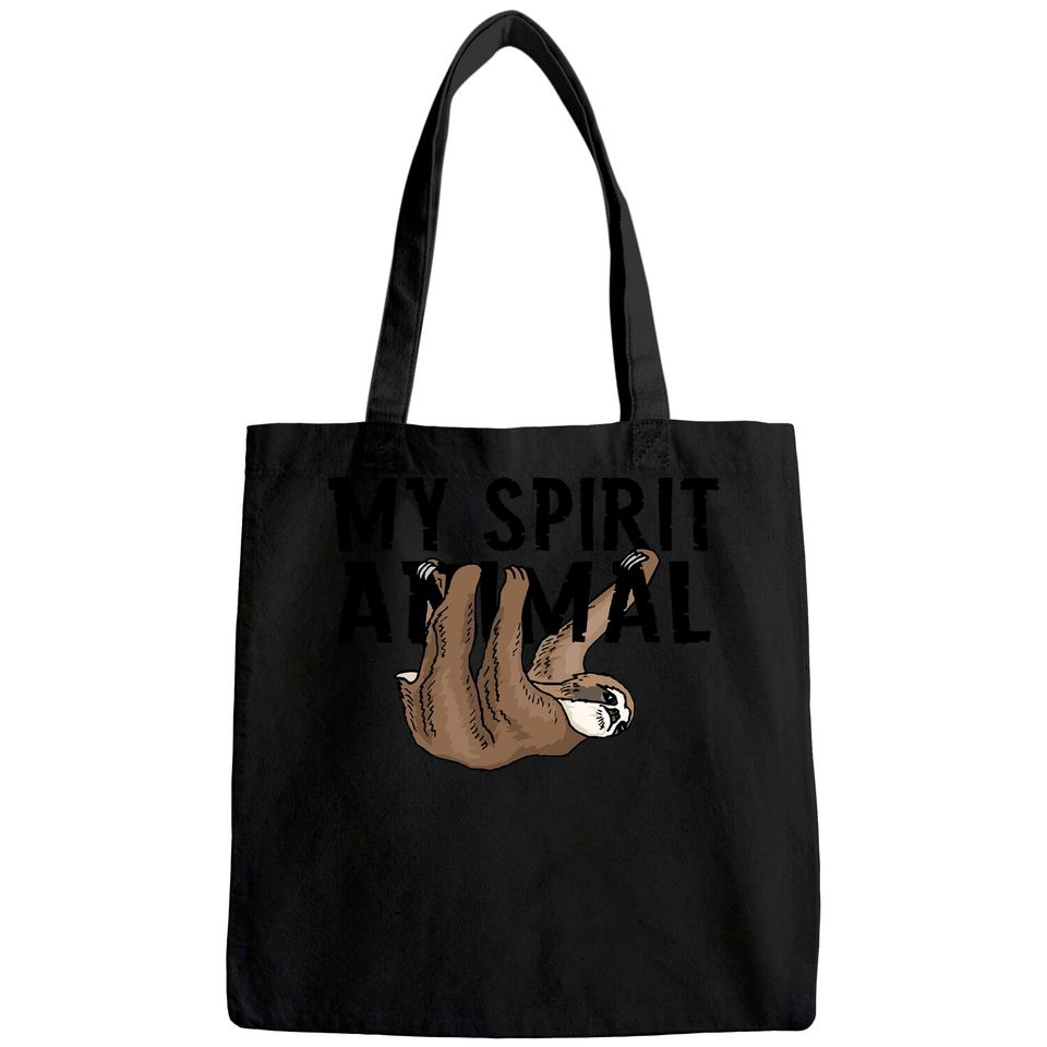 Sloth My Spirit Animal Youth Tote Bag