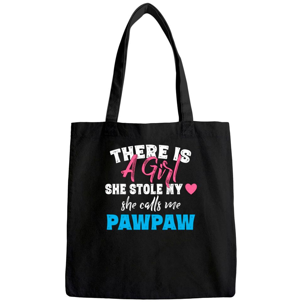 Men's Tote Bag There Is A Girl She Calls Me Pawpaw