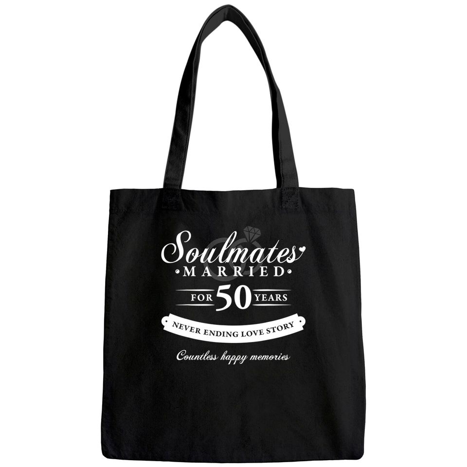 50th Wedding Anniversary 50 years of Marriage Tote Bag