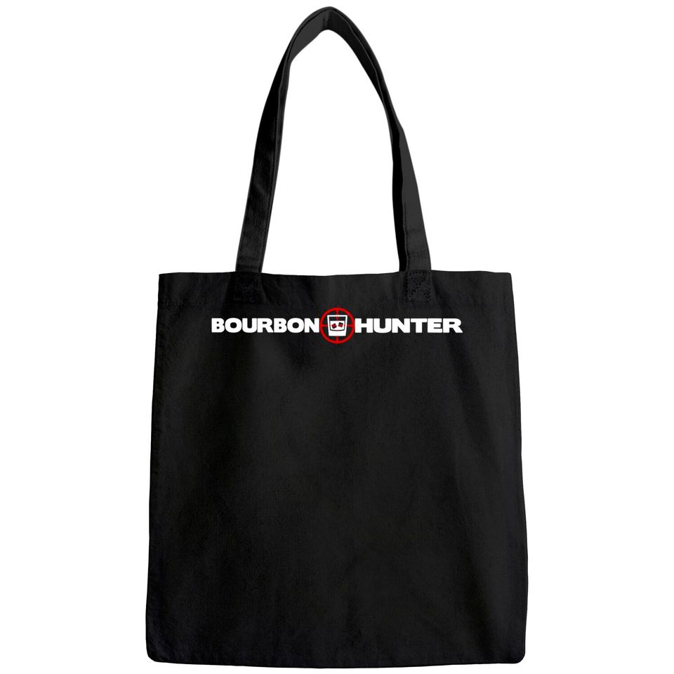 Bourbon Hunter Novelty Bourbon Whiskey Lover Tote Bag