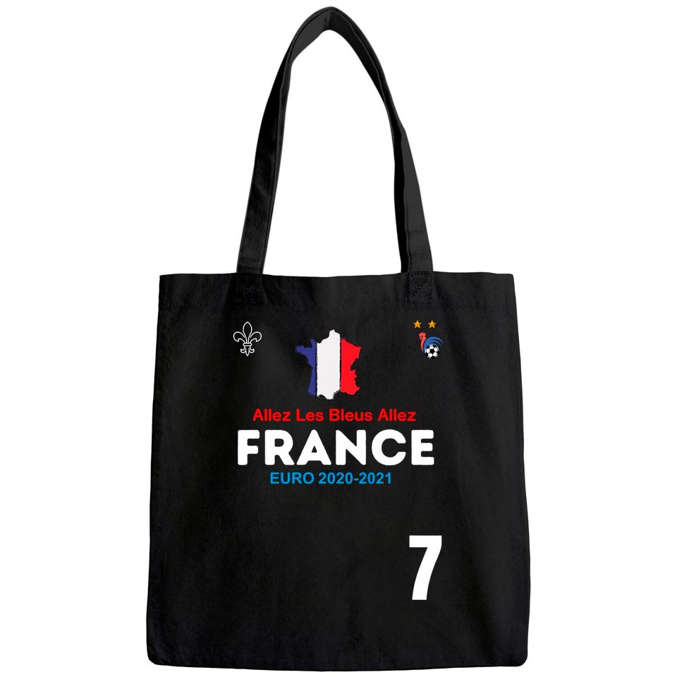 Euro 2021 Men's  Tote Bag France Flag Football