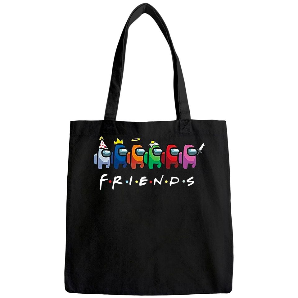 Among Us Kids 3D Tote Bag Friends