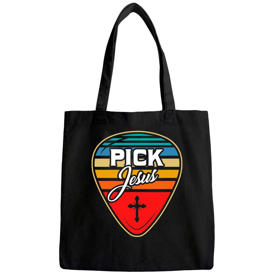 Pick Jesus Tote Bag