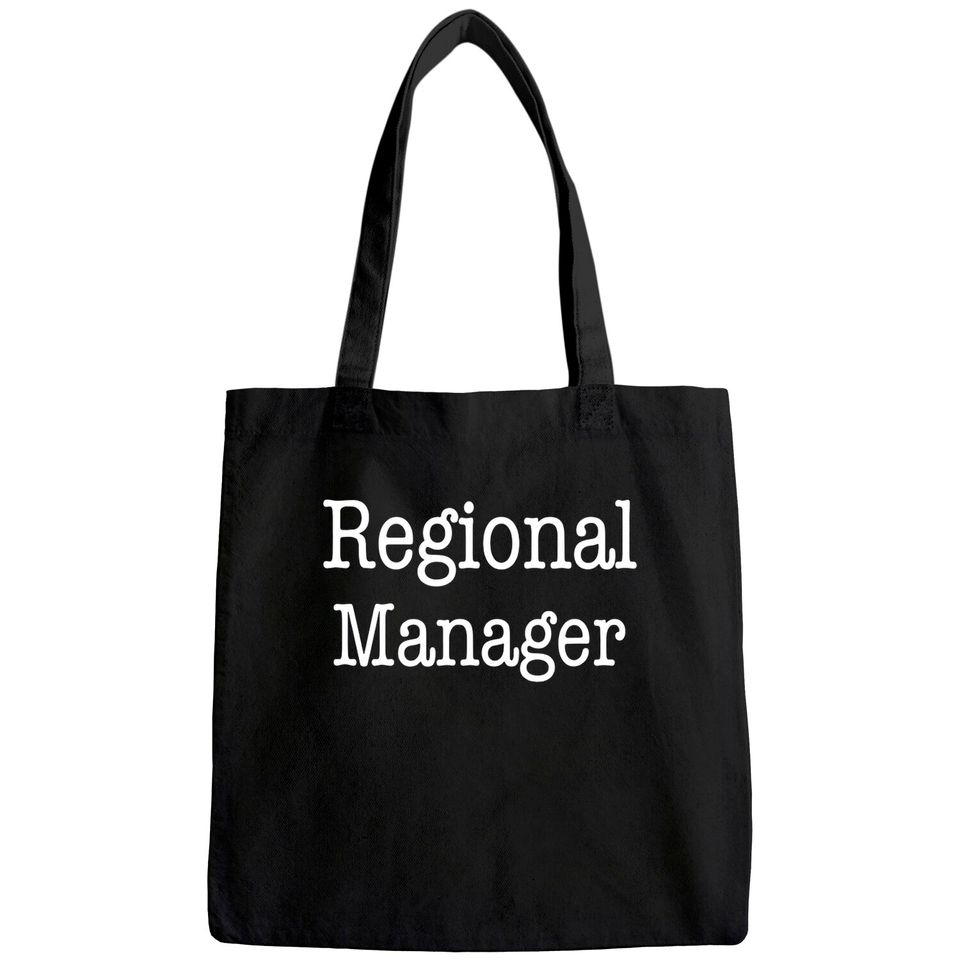 Regional Manager Funny Office Tote Bag