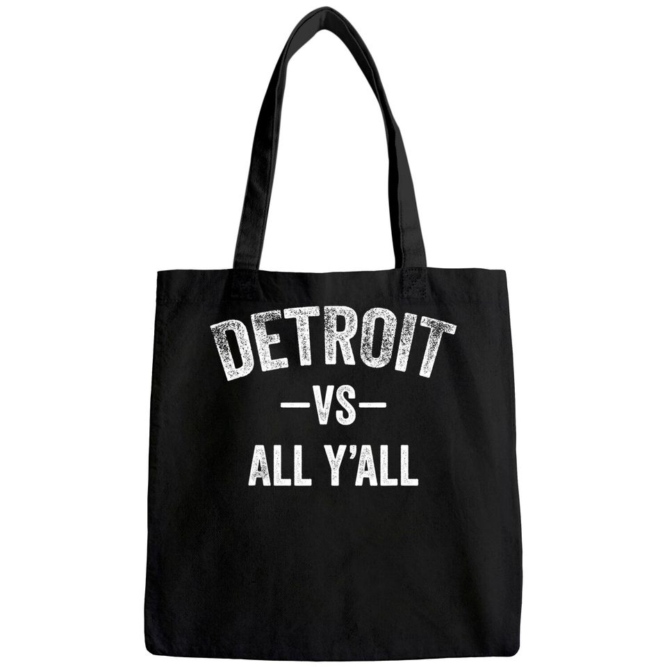 All Sport Trends Men Women Kids - Detroit vs all y'all Tote Bag