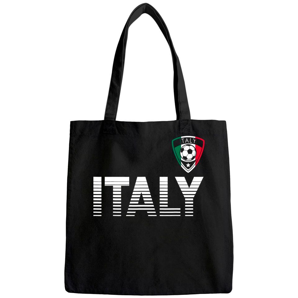 Italy Soccer Jersey 2021 Italian Football Team Fan Tote Bag