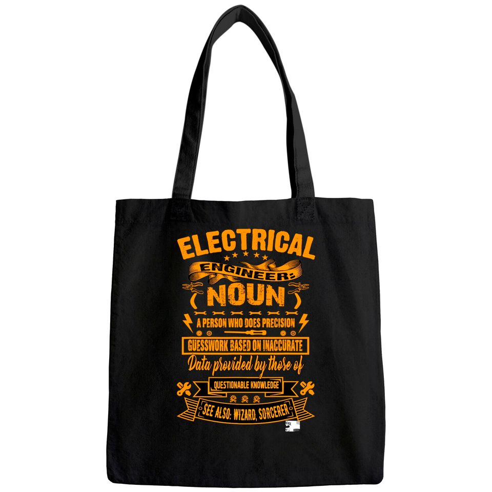 Saying Electrical Engineer Definition Tote Bag