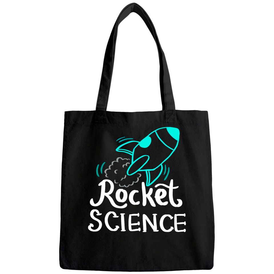 Rocket Science Tote Bag for science nerd Tote Bag