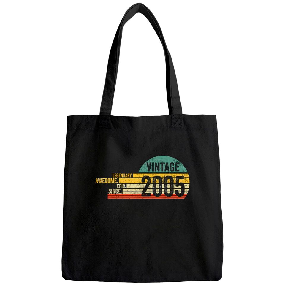 16 Year Old Legendary Vintage Awesome Birthday 2005 Tote Bag