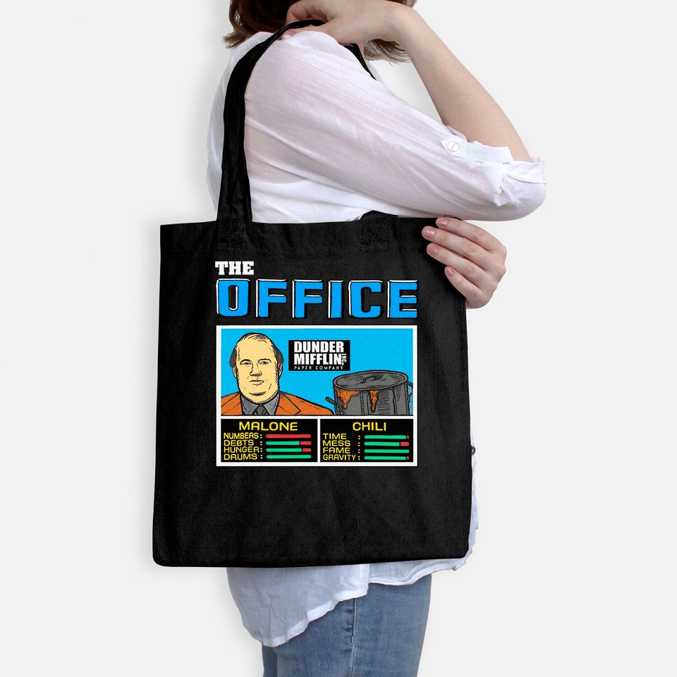 The-Office-Jam-Kevin-And-Chili-The-Office-Malone-And-Chili Tote Bag