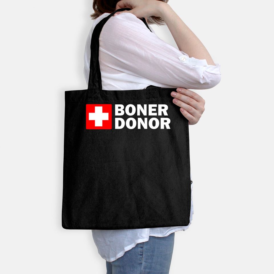 Boner Donor - Funny Halloween Costume Idea Tote Bag