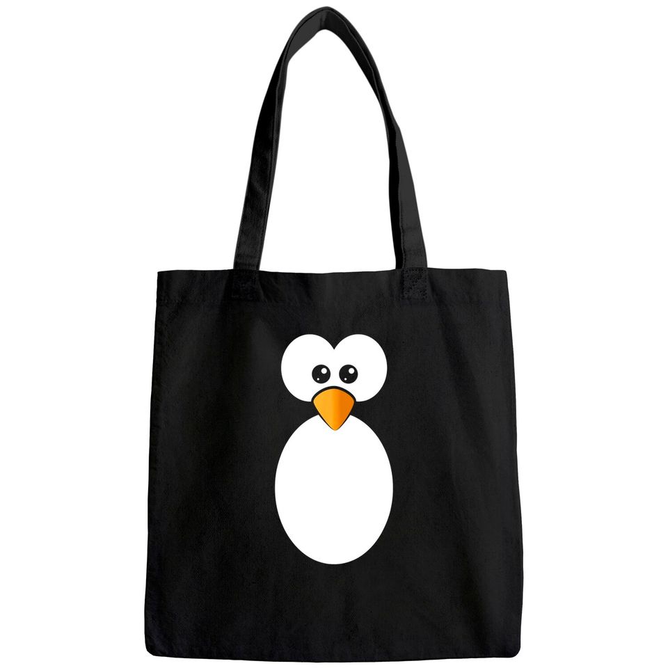 Halloween Penguin Costume Black Penguin Tote Bag