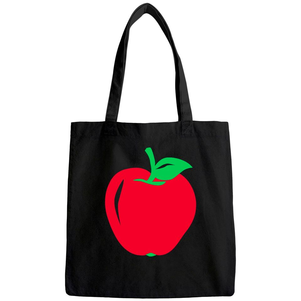 Red Apple Tote Bag