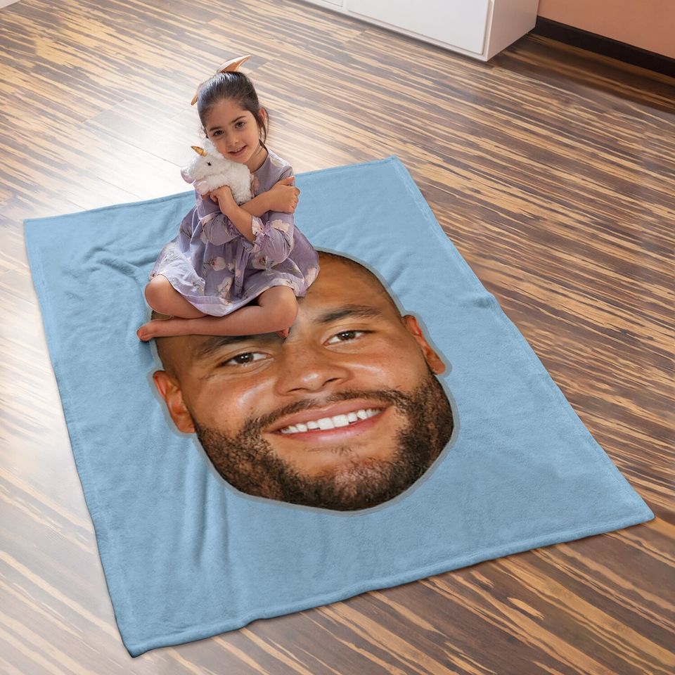Dak Prescott Dallas Football Fan Baby Blanket