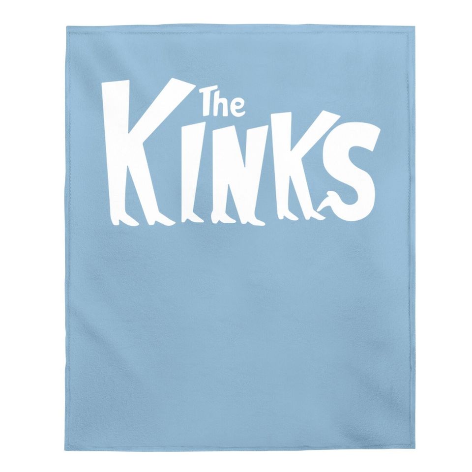 The Kinks Band Baby Blanket