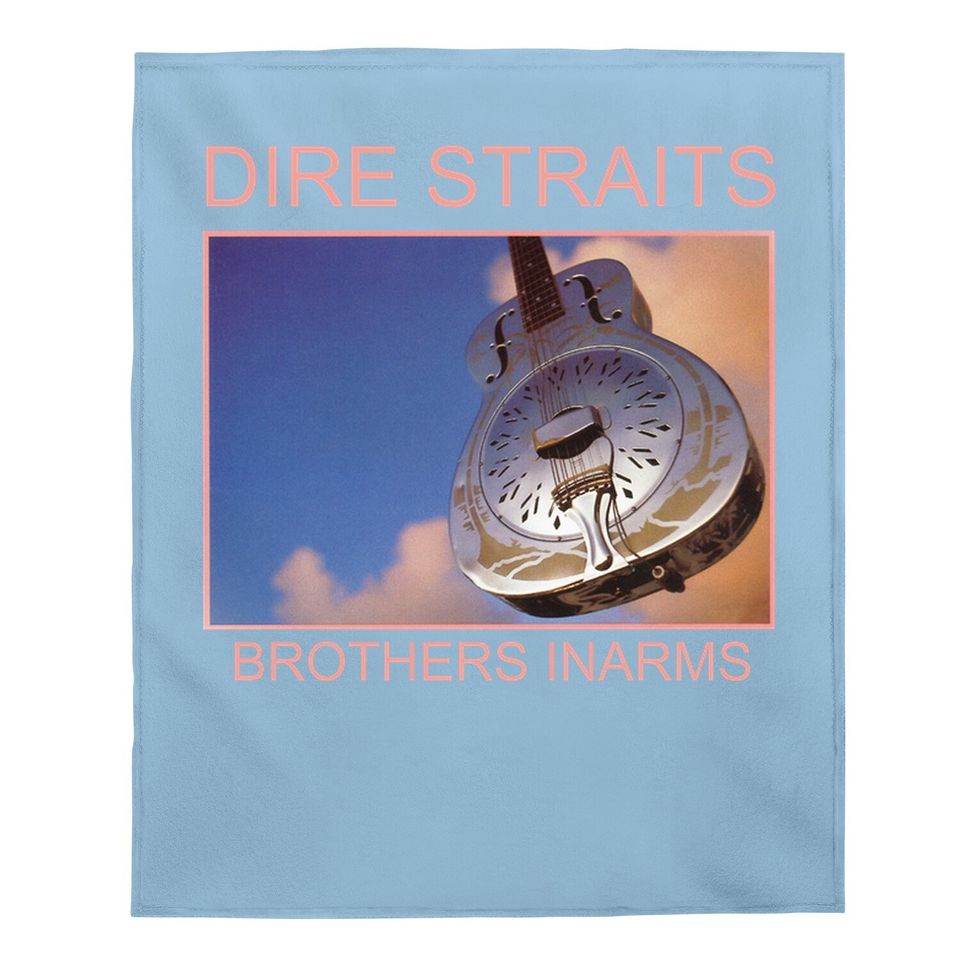 Dire Straits Brothers In Arms Rock  baby Blanket