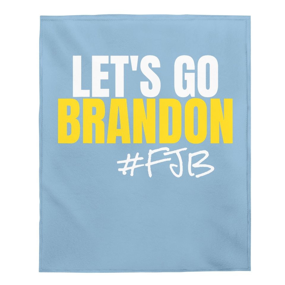Let's Go Brandon Baby Blanket