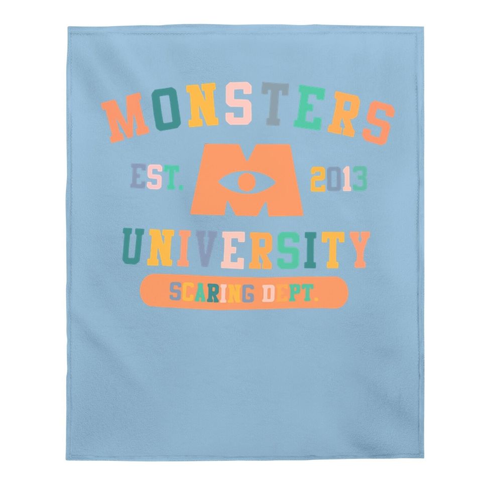 Monsters University Baby Blanket