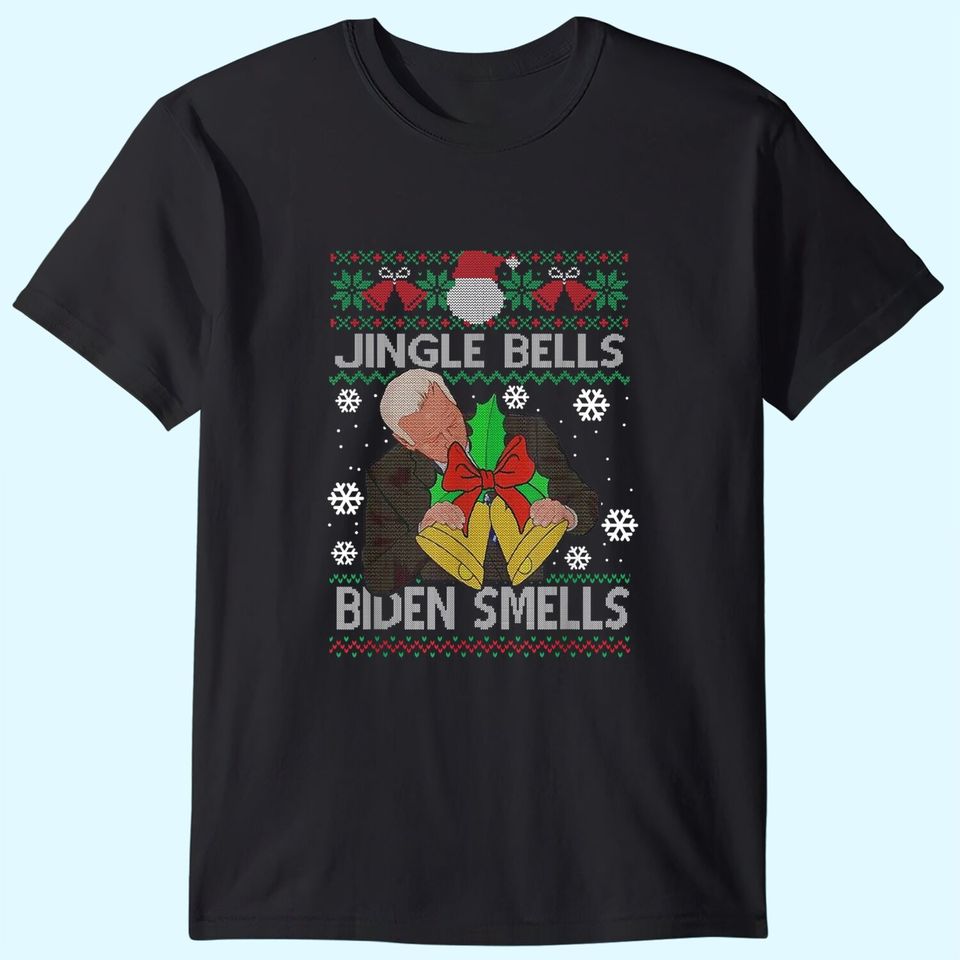 Santa Joe Biden Jingle Bells T-Shirts