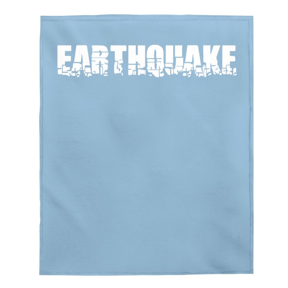 Melbourne Earthquake Baby Blanket