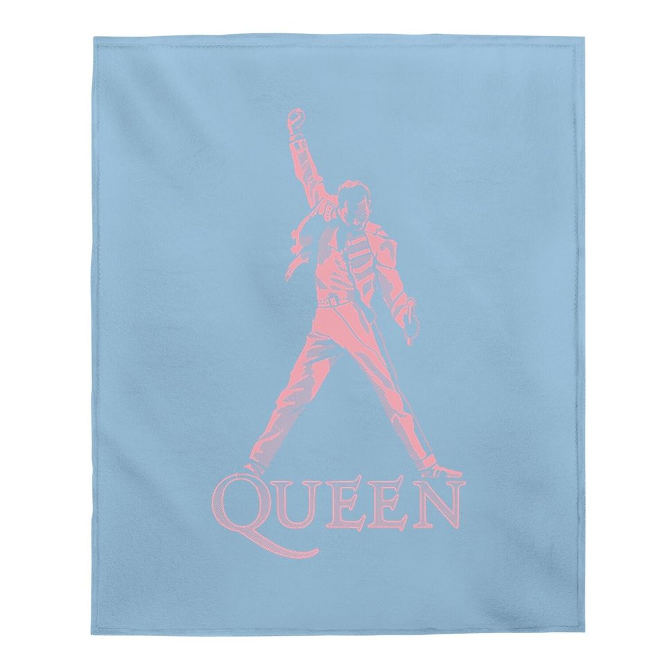Queen Pose Freddie Mercury Baby Blanket