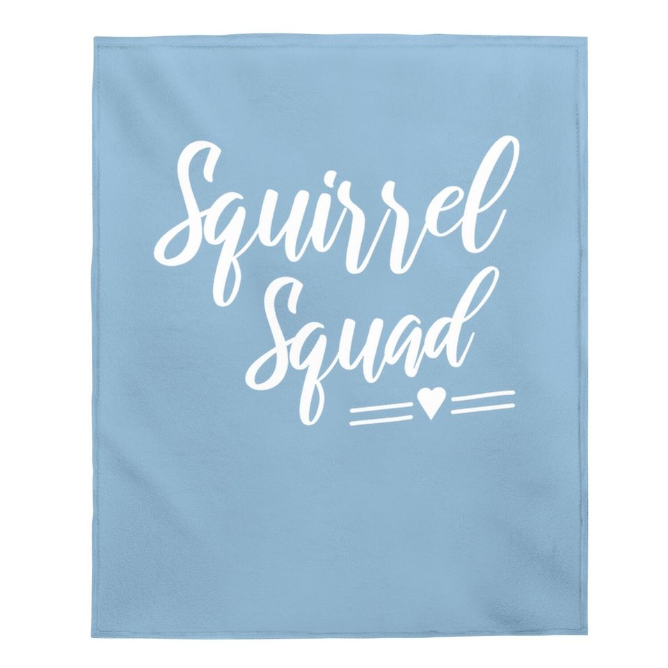 Squirrel Squad Baby Blanket