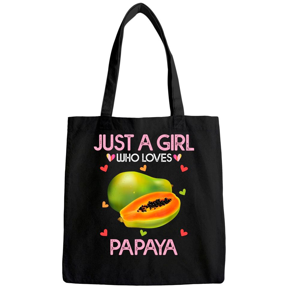 Papaya Fruit Tote Bag