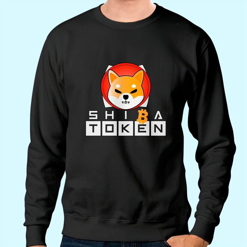 Shiba Inu token crypto Coin Cryptocurrency Sweatshirt