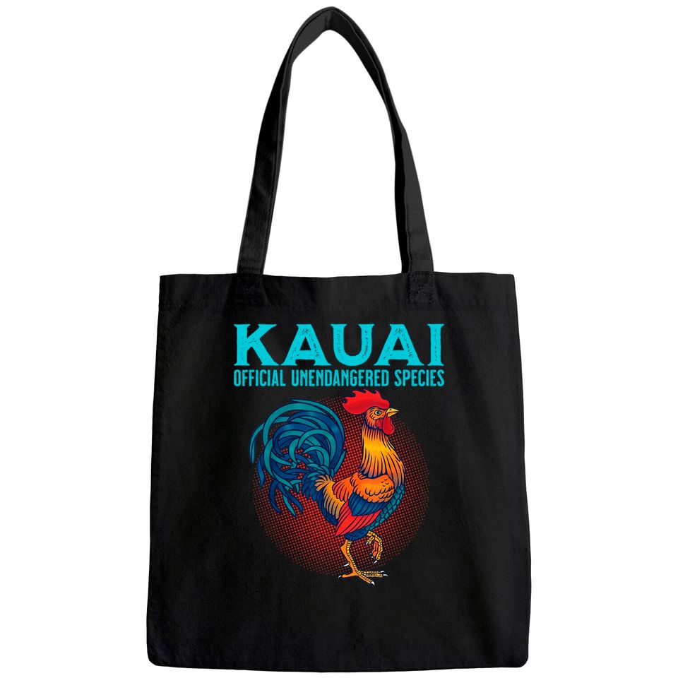 Kauai Chicken Unendangered Species Tote Bag
