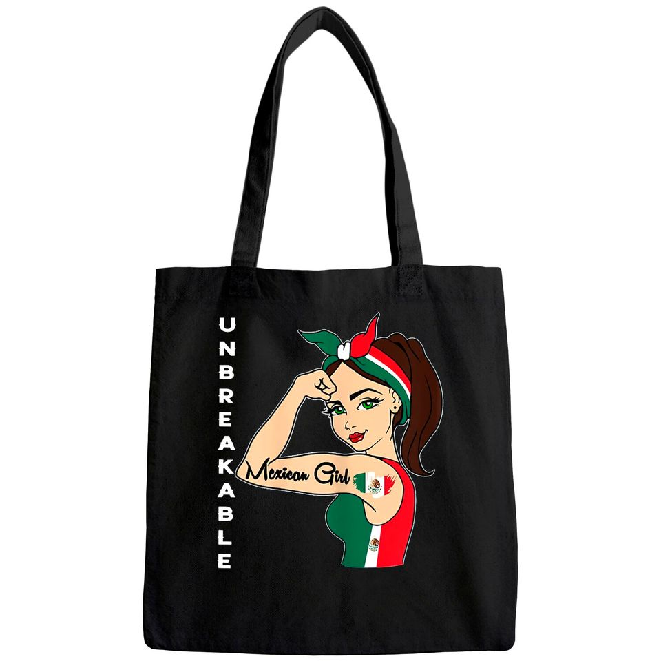 Mexican Girl Tote Bag