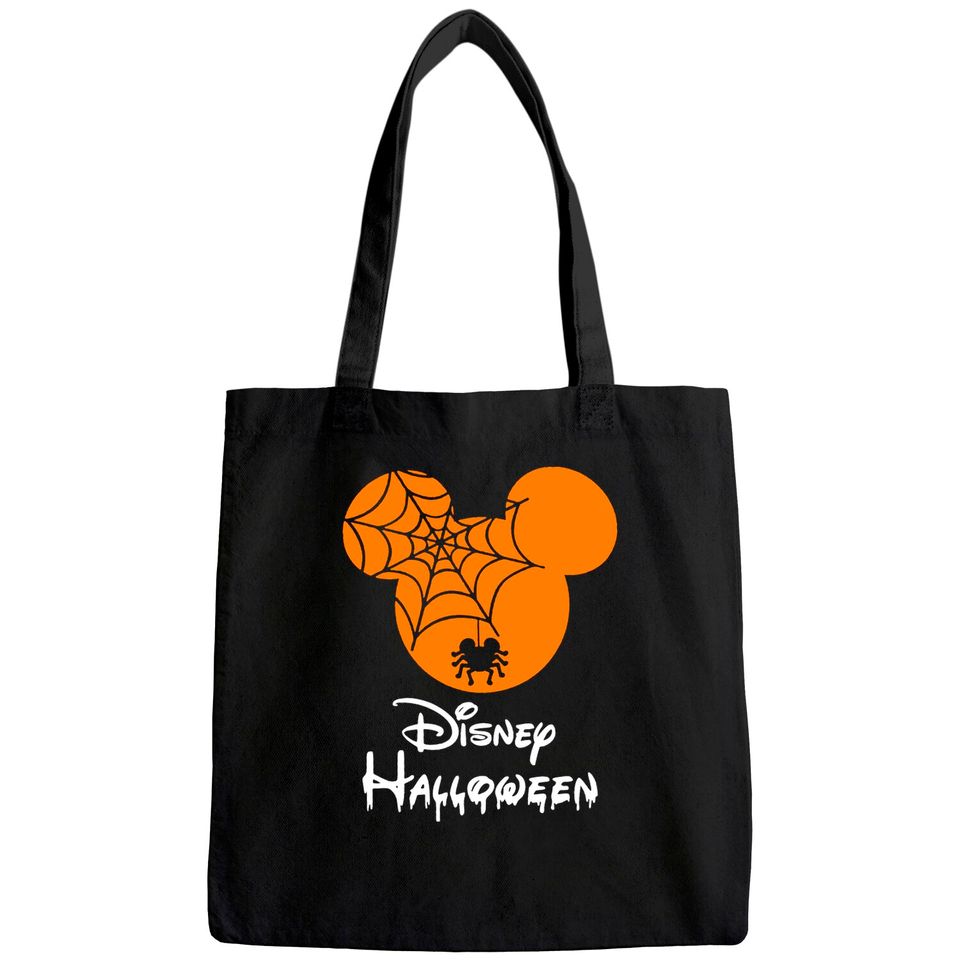 Disney Halloween Couple Mickeys Not So Scary Party Tote Bag