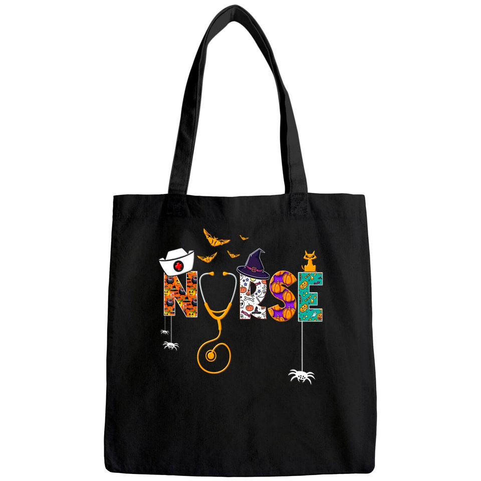 Nursing Health Worker Halloween Tote Bag