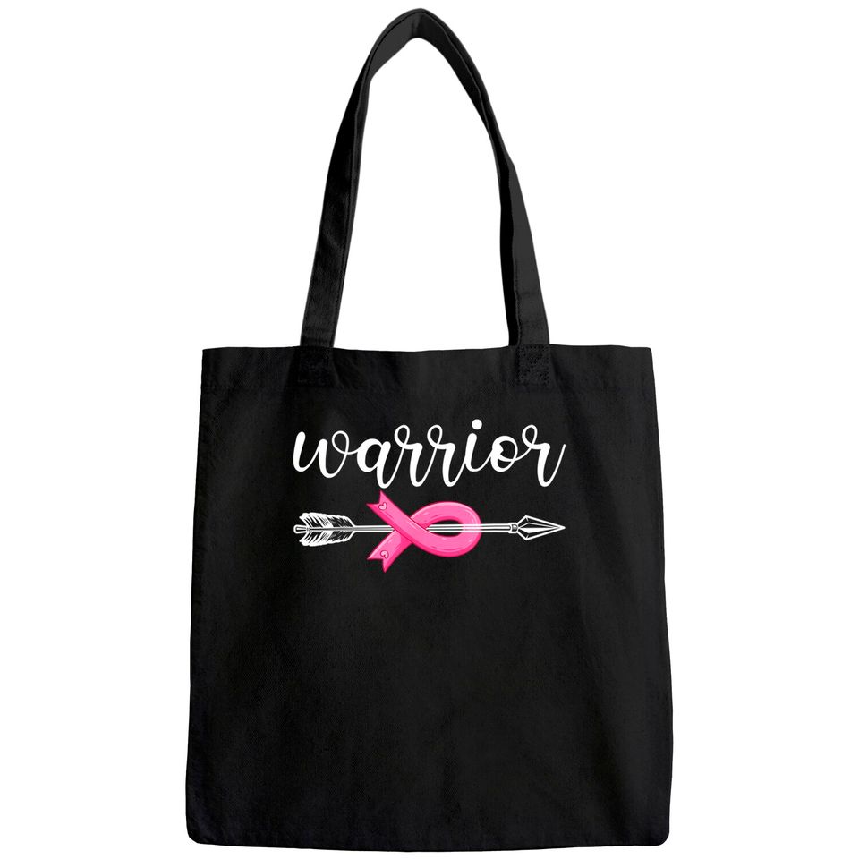 Breast Cancer Warrior Breast Cancer Awareness Tote Bag