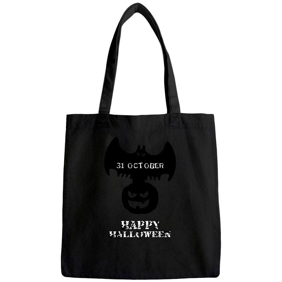 31 October Happy Halloween Tote Bag