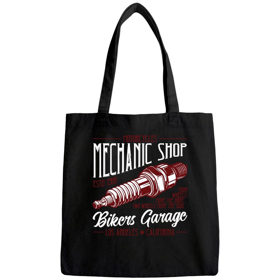 Mechanic Shop Tote Bag