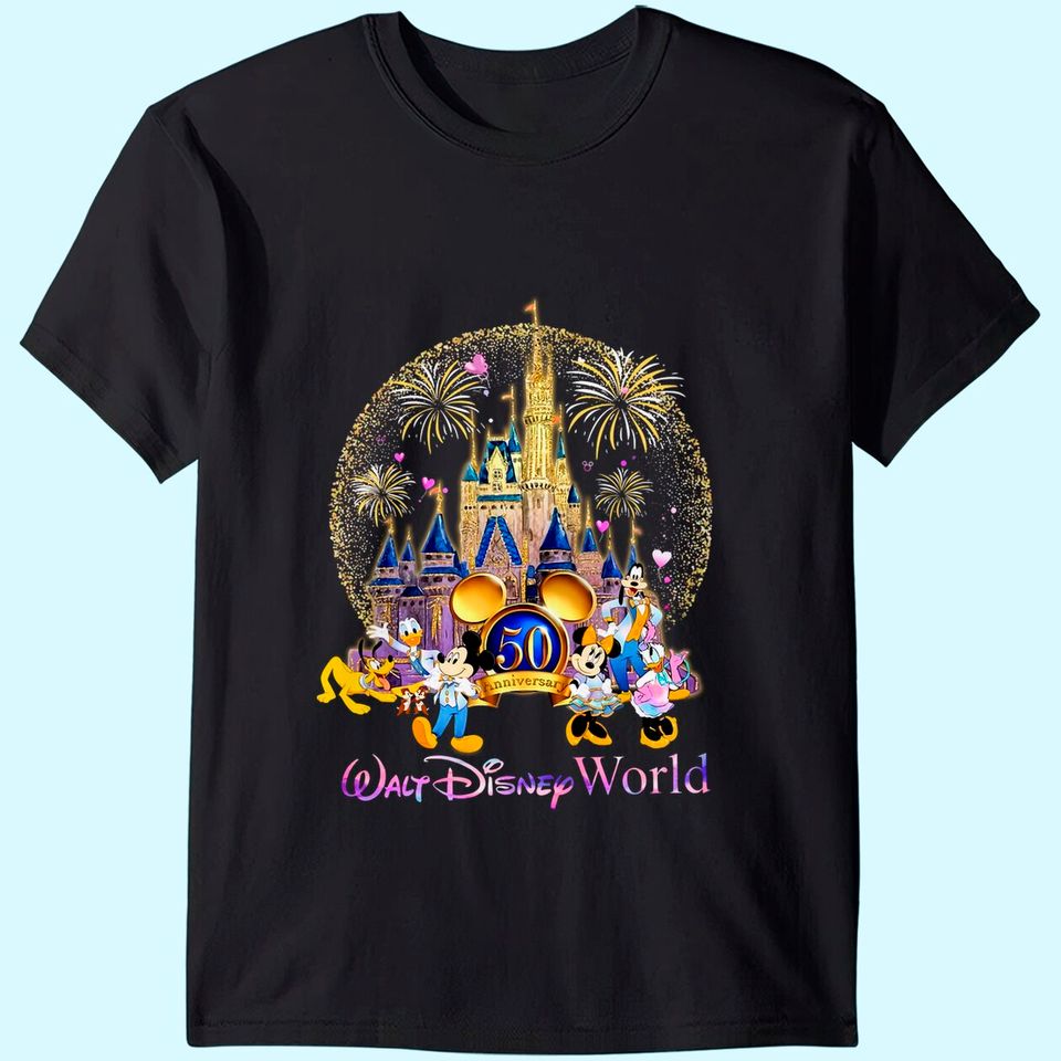50th Anniversary Walt Disney World T-Shirts