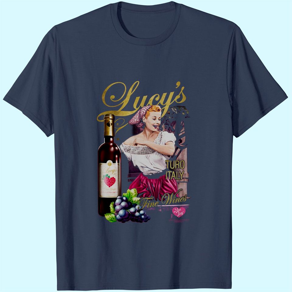 I Love Lucy 50's TV Series Bitter Grapes Adult T-Shirt