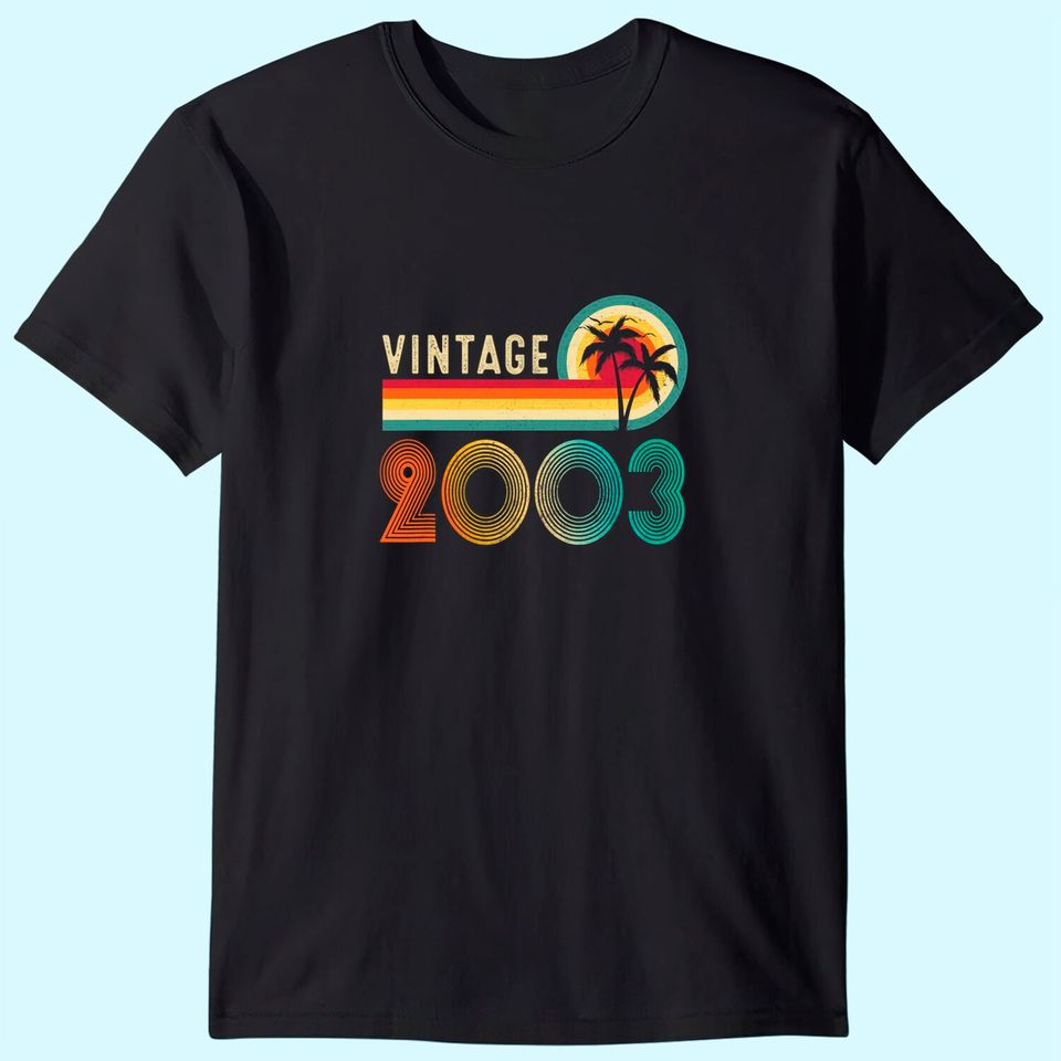 Vintage 2003 18th Birthday T-Shirt