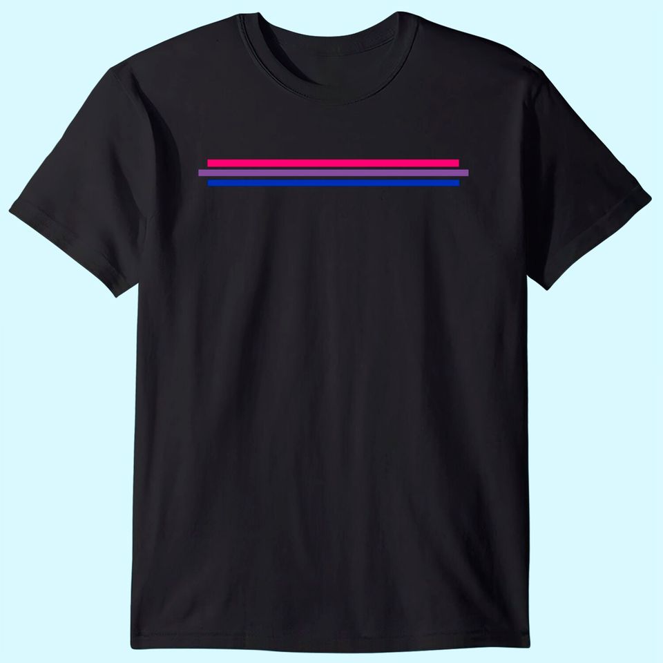 Bisexuality Flag Shirt LGBT Bi Pride T-Shirt