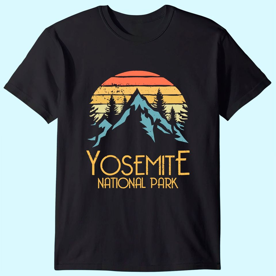 Vintage Yosemite National Park California T Shirt