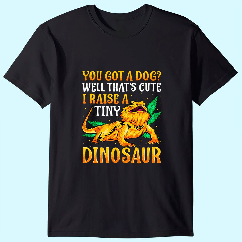 The Bearded Dragon Shirt Pet Reptile Lizard Lover Gifts T-Shirt