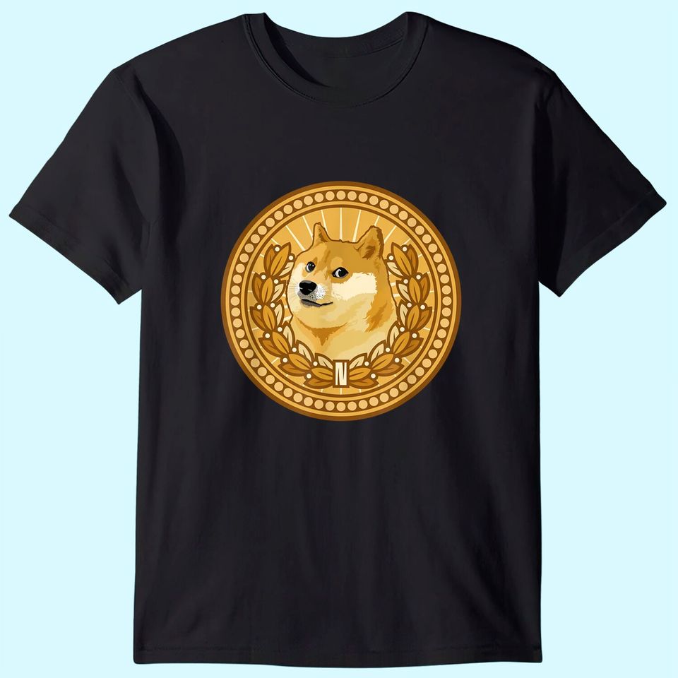 Dogecoin Crypto Cryptocurrency Blockchain Trader Trading T-Shirt